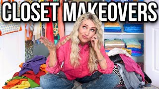 SURPRiSiNG my 10 KiDS w DREAM WARDROBE CLOSET MAKEOVER [upl. by Yhtomiht]