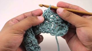 How to Crochet the Three Double Crochet Cluster Stitch [upl. by Garcon395]