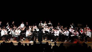 Central Middle School Band Christmas 2023 Concert  Activity March [upl. by Mulderig984]