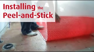 DCMPRO PeelandStick Easy Electric Underfloor Heating Installation [upl. by Wally]