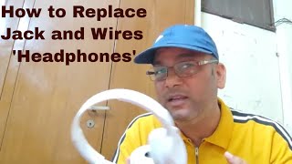 How To Repair Sennheiser Headphones  35 mm Jack wire color code  Broken Headphones  The Sachin [upl. by Arataj]