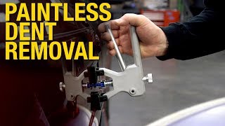 How to repair a dent with the Paintless Dent Removal Kit Eastwood [upl. by Cuyler603]