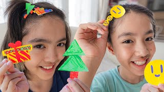 หนูยิ้มหนูแย้ม DIY ทำกิ๊บจากพลาสติกหดได้ [upl. by Oicnedurp]