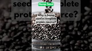 Why is hemp seed a complete protein source [upl. by Ravi675]