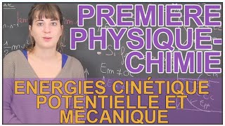 Énergies cinétique potentielle amp mécanique  PhysiqueChimie  1ère  Les Bons Profs [upl. by Kirsti]