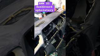 BMW X5 dashboard upholstery with green leather trending shortsvideo [upl. by Colligan]