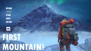 Insurmountable  Survival Mountain Gameplay Run Number One [upl. by Ajan803]