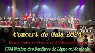 🎤👨‍👩‍👧1974🎶 Fusion des Fanfares de Ligne et Moulbaix Honneurs aux Basses [upl. by Acinok]