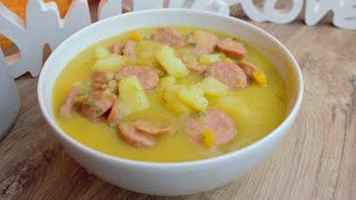 Omas Kartoffelsuppe Rezept schnell lecker und cremig mit wenig Zutaten Hausmannskost rezepte [upl. by Onaivatco]