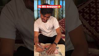 Kiya Kabhi Best Time Pass🤣📰Dad Vs Son with Newspaper childhood relatable funnyshort newspaper [upl. by Brower]