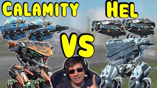 New MEGALODON OROCHI amp HEL Vs CALAMITY War Robots Mk2 Gameplay WR [upl. by Ayat]