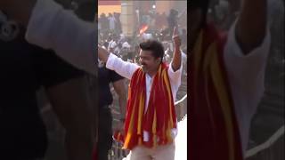 Thalapathy Vijay TVK manadu mass kolgai song thalapathy tvkmanadu tvksong vijaypoliticalspeech [upl. by Scevo204]