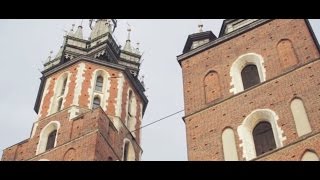 Flash Mob in Cracow  Wieniawa Concert Band  The Trumpeter of Krakow [upl. by Assel377]