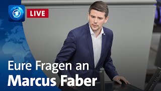 Eure Fragen an Marcus Faber  Bericht aus Berlin Extra [upl. by Ahsaz]