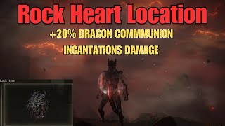 Elden Ring Rock Heart Location Guide  Boost Dragon Communion Incantations [upl. by Converse27]