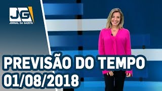 Previsão do Tempo  01082018 [upl. by Rimas]