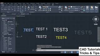 TXT2MTEXT command AutoCAD Convert Single line text to multiline text in Autocad  Text to Mtext [upl. by Hanus276]