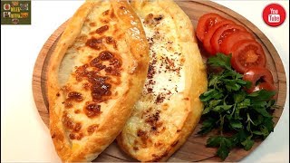 Evde Kaşarlı Pide Nasıl Yapılır  👌KaşarlıYumurtalı Pide Yapımı [upl. by Scuram]