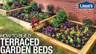 How to Build a Terraced Garden Bed on a Slope [upl. by Katey616]