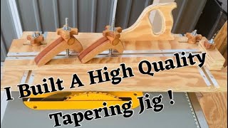 Tapering Jig  DIY WoodWorking [upl. by Floris676]