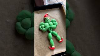 The Grinch 🫢🏋️💪 foodshorts grinch grinchtiktok thegrinch trendingshorts food [upl. by Dorison50]