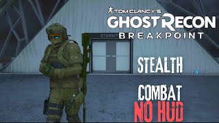 Ghost Recon Breakpoint Stealth Combat NO HUD objective marker only [upl. by Htebazile520]