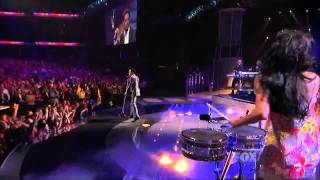 American Idol 2011 Finale Mark Anthony Jennifer Lopez Sheila E Aguanile [upl. by La Verne912]