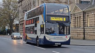 Stagecoach Bus Grimsby 19172 On From Grimsby Town Centre To Cleethorpes North Sea Lane Via Pier [upl. by Lourie637]