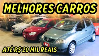 MELHORES CARROS  BARATOS DO BRASIL ATÉ R 20 MIL COMPLETOS CONFIÁVEIS e SEMINOVOS [upl. by Annerahs587]