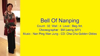 Bell Of Nanping Line Dance  Walk Thru amp Demo [upl. by Pantia772]