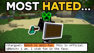 Minecrafts 7 Most HATED Updates [upl. by Avitzur695]