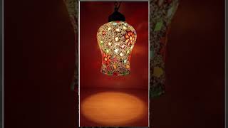 FLOSTON Glass Decorated Hanging Light [upl. by Aisatna]