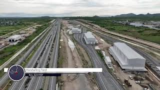 Tanzania SGR PROGRESS MOROGORO MAKUTUPORA AS AT JANUARY 2024 [upl. by Lenod]