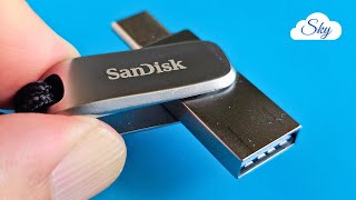 SanDisk Ultra Dual Drive Luxe USB TypeC™ Metal Pendrive for Mobile  Full Review  BY UNBOXiNG RiM [upl. by Ilrebmik]