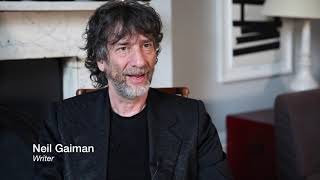 Neil Gaiman Discusses the Idea of Meeting Edward Gorey [upl. by Ayalahs]