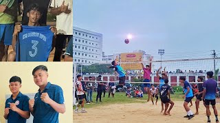 ICFAI A VS NIT AGARTALA  SET 2  VOLLEYBALL MATCH 🔥🔥🔥 [upl. by Janessa]