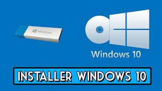 INSTALLER WINDOWS 10 AVEC UN CLE USB [upl. by Sidnal]