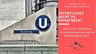 Abgrenzung öffentliches Recht und Privatrecht  Warum der Staat in zwei Rollen auftreten kann [upl. by Orecul]