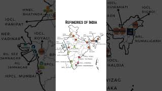 Oil refineries of India [upl. by Duile188]