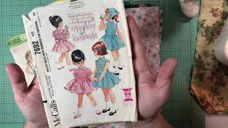 Making a journal from a vintage sewing pattern  Pt 1THE COVER  sewing pattern junk journal series [upl. by Eves]