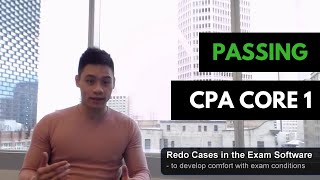 How I PASSED the CPA Core 1 Exam [upl. by Ken]