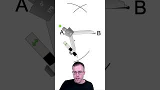 Constructing a perpendicular bisector with a compass and straightedge [upl. by Kandace]