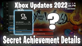 How to see the Secret Achievements on Xbox [upl. by Yanetruoc978]