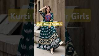 Kurti dress for women😍 kurti dress womensclothing [upl. by Aekerly]