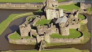 Castle Caernarfon Conwy Harlech and Caerphilly [upl. by Magdalene]