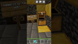 Saved wolf from lava 🥵 l minecraft emotional technogamerz [upl. by Revned150]