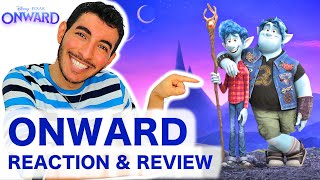 Real Disney Fan Reacts to quotONWARDquot Movie Reaction amp Review  Disney Pixar 2020 [upl. by Etep156]