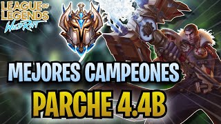 ¡MEJORES CAMPEONES PARCHE 44B DE WILD RIFT [upl. by Oakley]