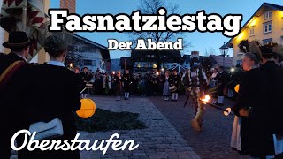 👺 Staufner Fasnatziestag 2024  Der Abend 🥁 Brauchtum in Oberstaufen🏔️ [upl. by Saito816]