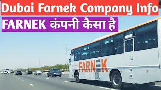 Dubai Farnek Company Info।। Dubai Company Job।।दुबई में Farnek कंपनी कैसा है।। दुबई जॉब अपडेट।। [upl. by Elleirad]